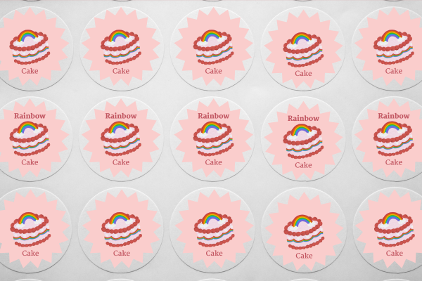 cake labels