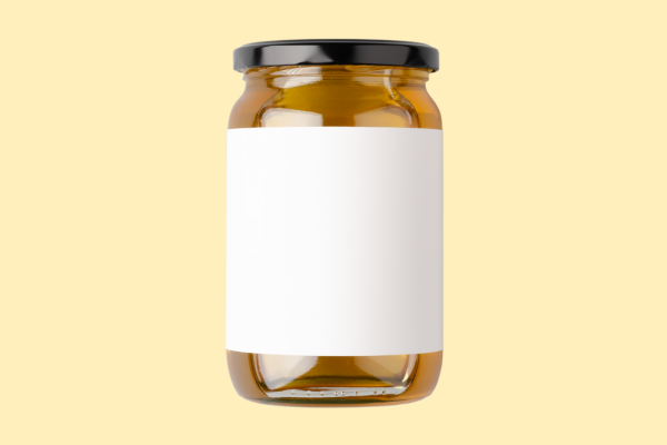 honey jar label