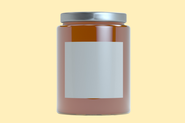 honey jar label