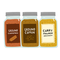 Spice Jar Label Graphic