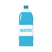 Water Bottle Label Graphic
