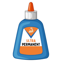 ultra permanent adhesive