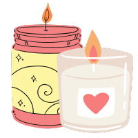 candle labels icon